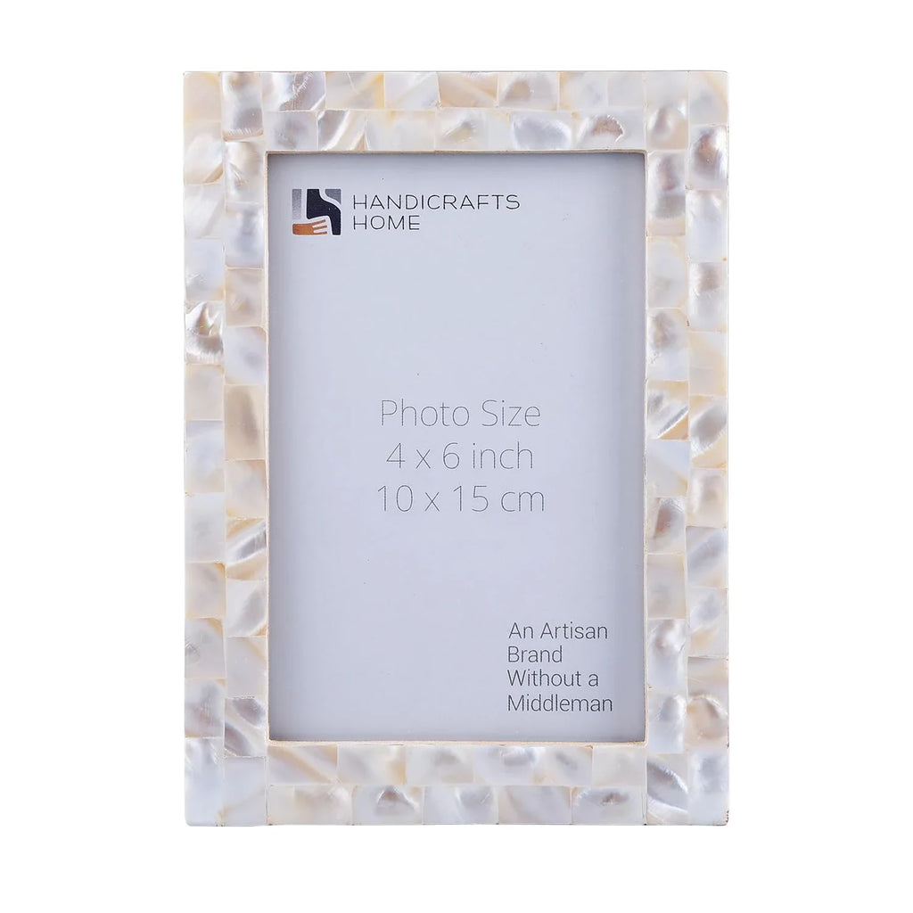 White Mother-of-Pearl Inlay Frame