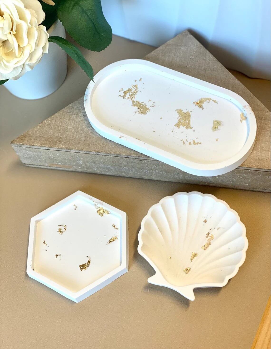 Handmade Jesmonite Tray