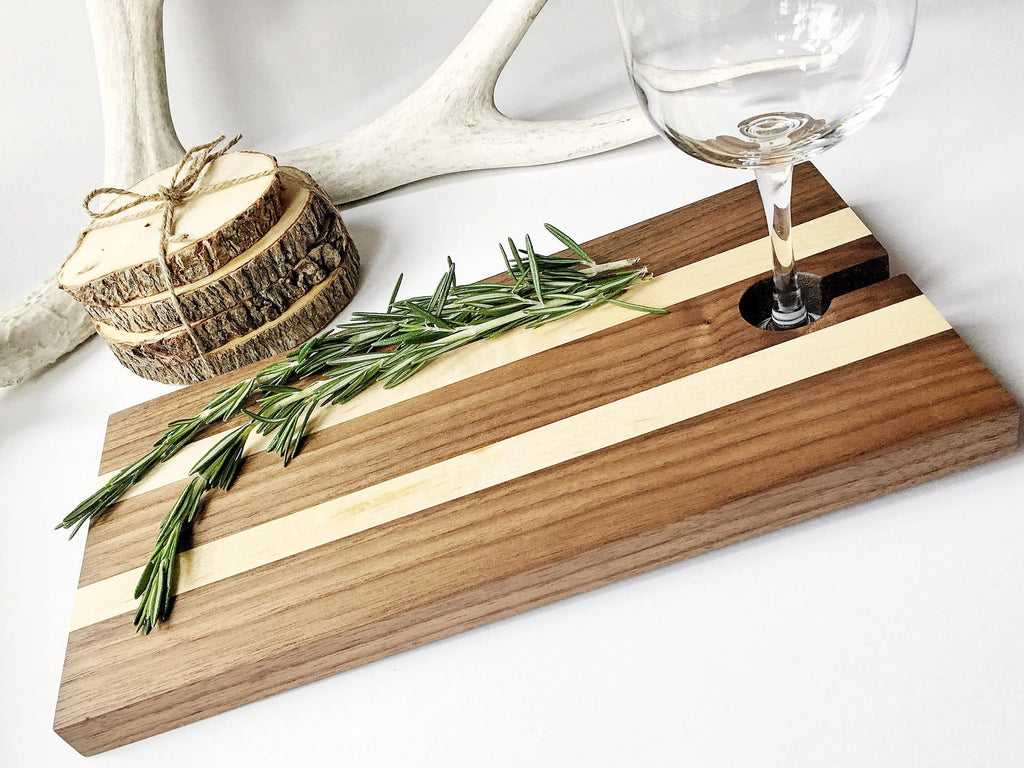 Maple & Walnut Charcuterie Serving Tray