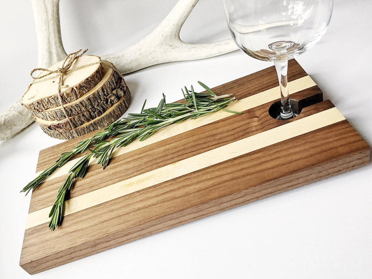 Maple & Walnut Charcuterie Serving Tray