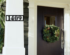 Custom Modern Metal Address Sign — Multiple Sizes