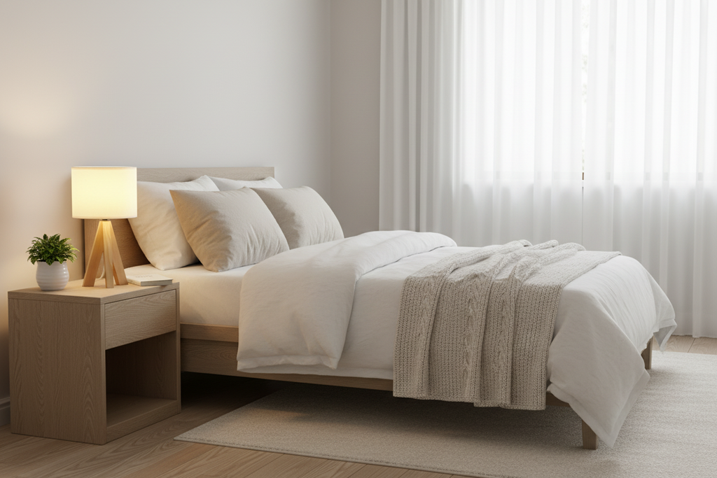 Soft Glow Bedside Table Lamp