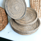 Natural Seagrass Trays — 6 Sizes
