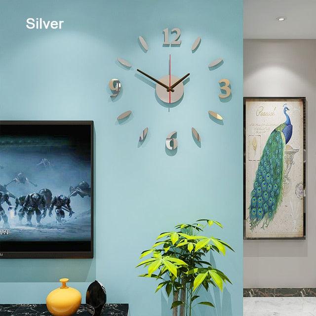 Luminous Frameless 3D Wall Clock