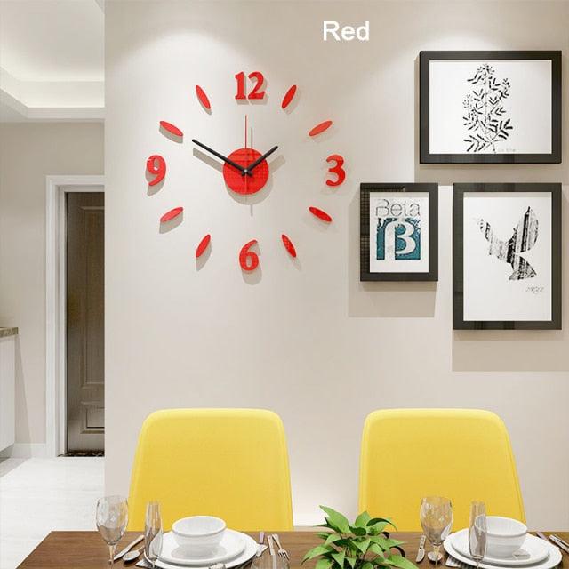Luminous Frameless 3D Wall Clock