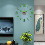 Luminous Frameless 3D Wall Clock