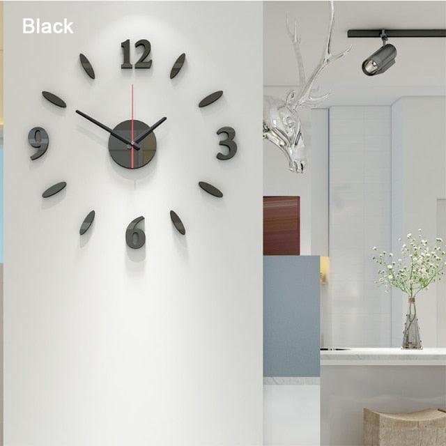 Luminous Frameless 3D Wall Clock