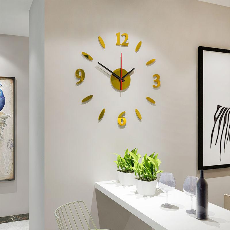 Luminous Frameless 3D Wall Clock