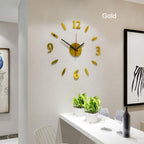 Luminous Frameless 3D Wall Clock