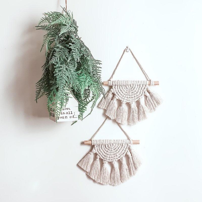 Mini Boho Macrame Wall Hanging