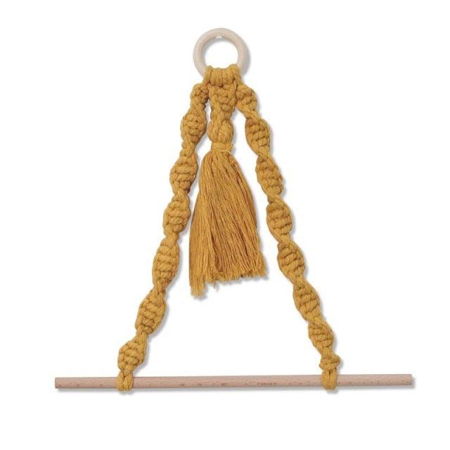 Mini Boho Macrame Wall Hanging