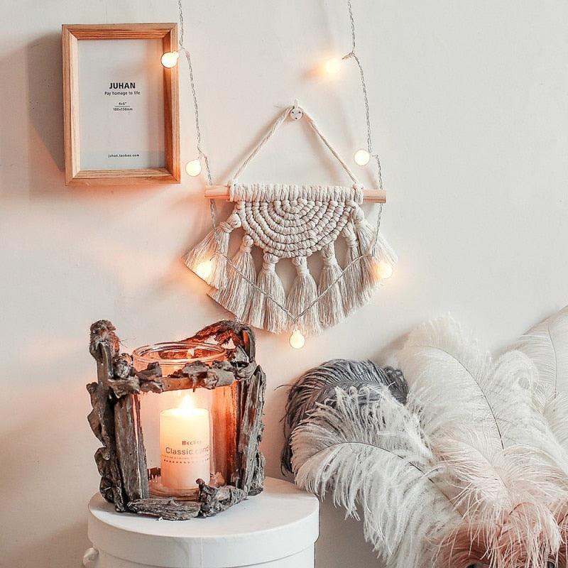 Mini Boho Macrame Wall Hanging