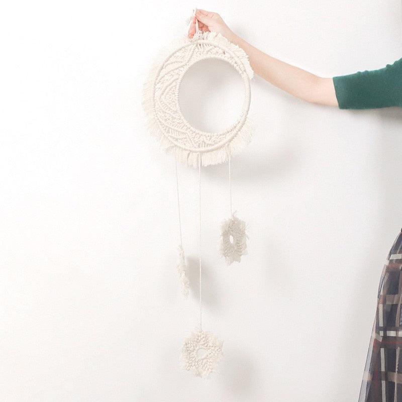 Mini Boho Macrame Wall Hanging