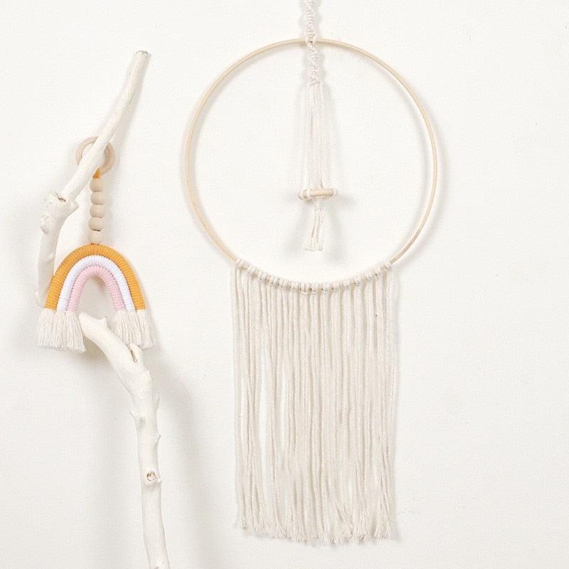 Mini Boho Macrame Wall Hanging