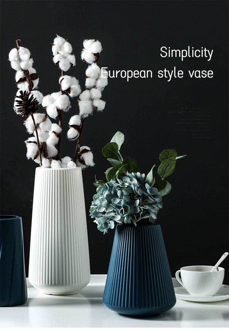 Folded Form Decorative Vase