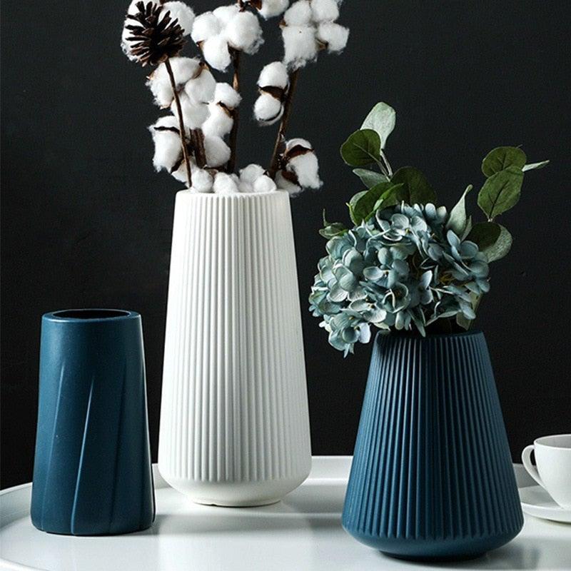 Folded Form Decorative Vase