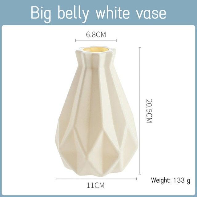 Folded Form Decorative Vase