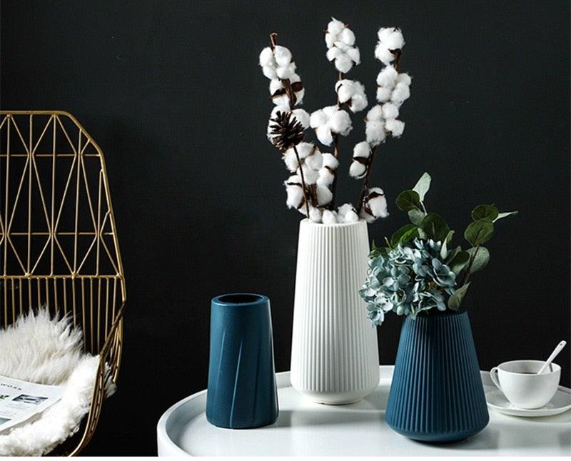 Folded Form Decorative Vase
