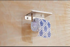 ShelfTop Stainless Toilet Paper Holder — product view 8