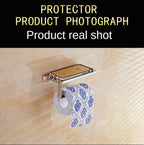 ShelfTop Stainless Toilet Paper Holder — product view 13
