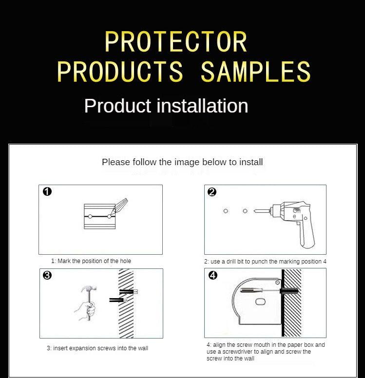 ShelfTop Stainless Toilet Paper Holder — product view 20