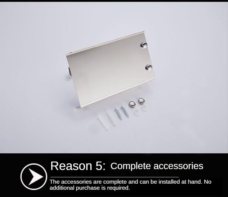 ShelfTop Stainless Toilet Paper Holder — product view 9