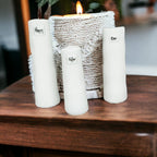 Mini Porcelain Vase Set — 3 Pieces