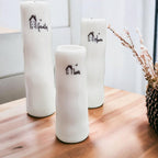 Mini Porcelain Vase Set — 3 Pieces