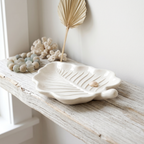 White Elm Leaf Decorative Tray — 6 in.