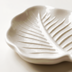 White Elm Leaf Decorative Tray — 6 in.