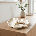 White Elm Leaf Decorative Tray — 6 in.