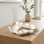 White Elm Leaf Decorative Tray — 6 in.