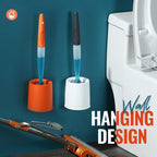 CleanFill Toilet Brush + Dispenser Set