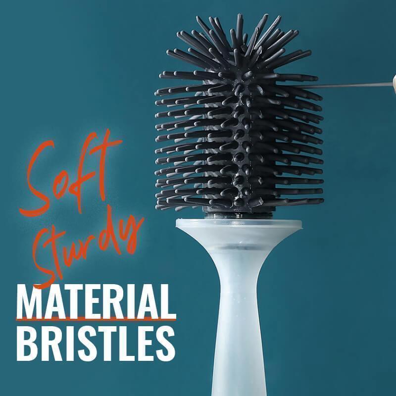 CleanFill Toilet Brush + Dispenser Set