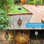 Moroccan Solar Garden Lantern