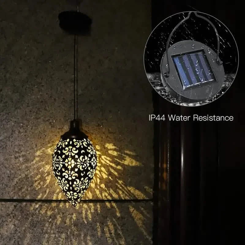 Moroccan Solar Garden Lantern