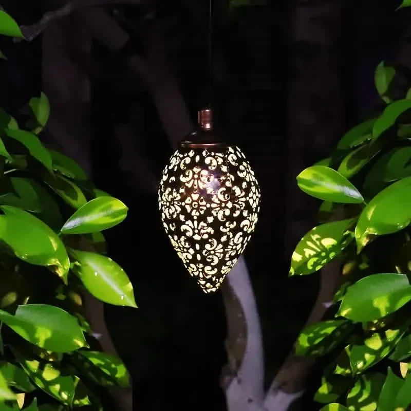 Moroccan Solar Garden Lantern