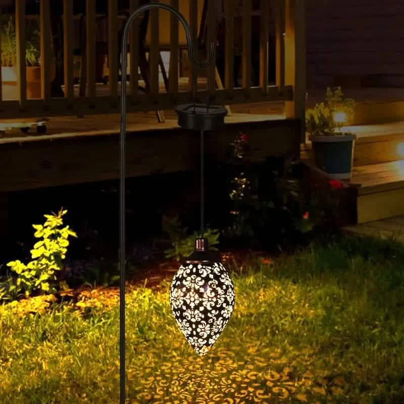 Moroccan Solar Garden Lantern