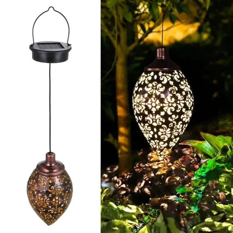 Moroccan Solar Garden Lantern