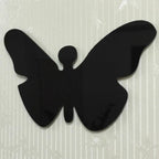 Bird Mirror-Effect Wall Clock