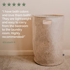 Soft Felt Everyday Laundry Hamper — product view 8