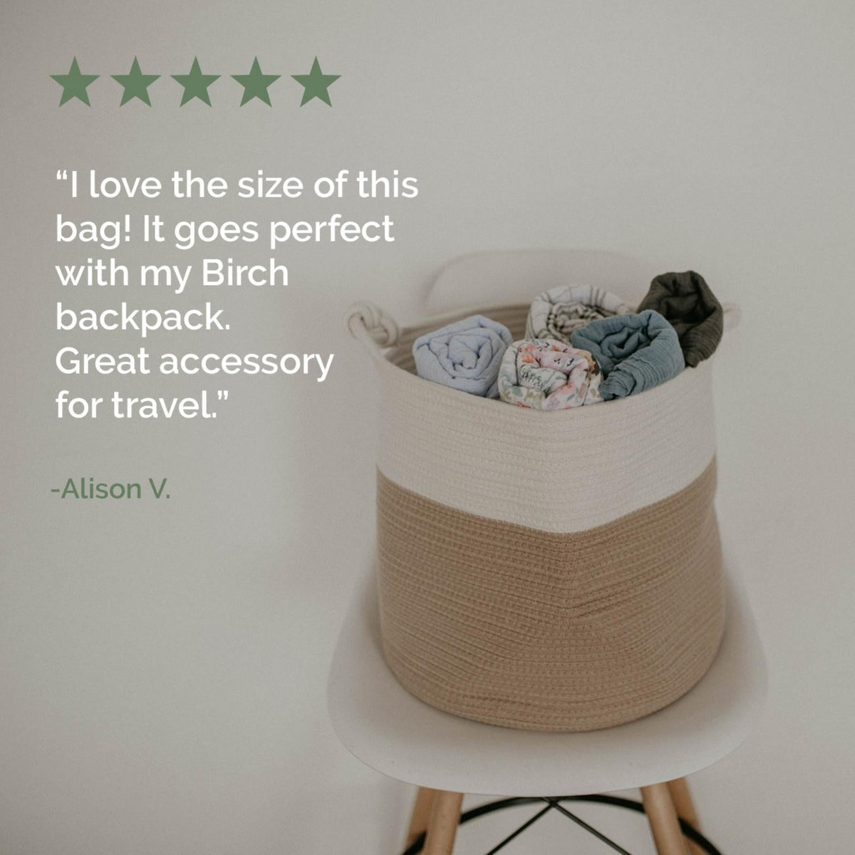 Soft Rope Storage Basket